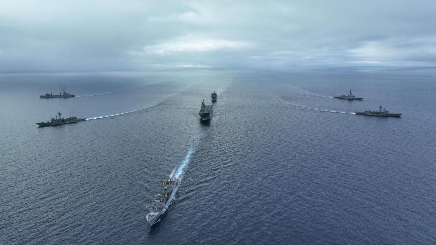 La Armada española se adiestra para repeler un ataque con drones