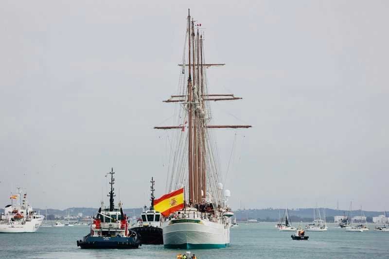 El buque escuela Juan Sebastián Elcano inicia un nuevo crucero de instrucción