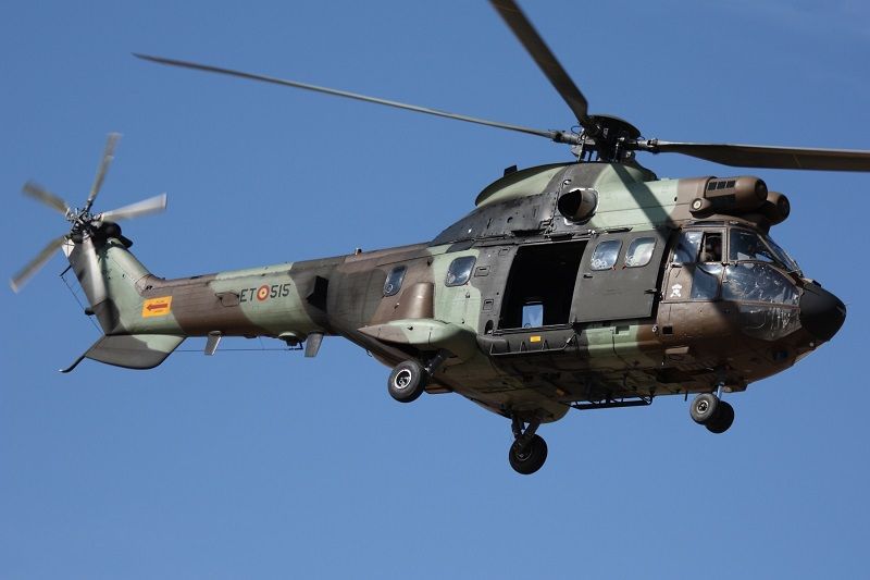 Unidades de la COMGECEU realizarán ejercicios con helicópteros del Mando de Canarias