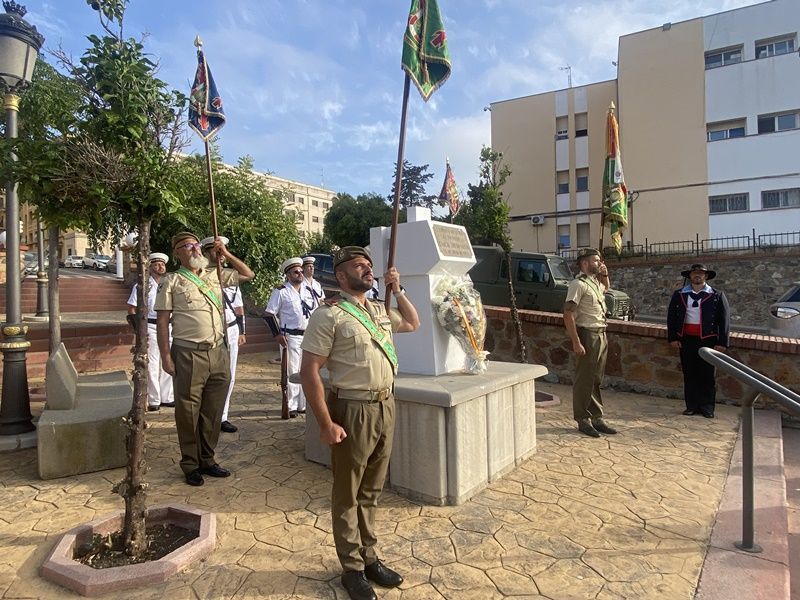 Recuerdan la memoria del militar fallecido cuando colaboraba en extinguir un incendio