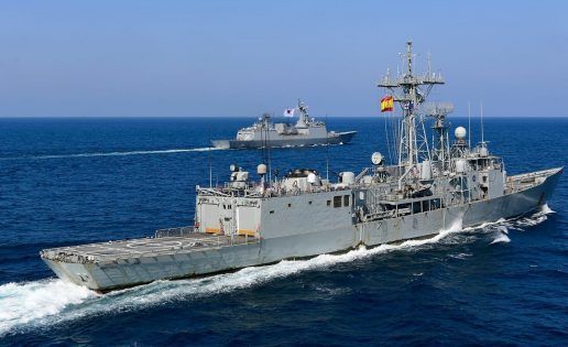 La fragata Numancia zarpa para iniciar su quinto despliegue en la "Operación Atalanta"