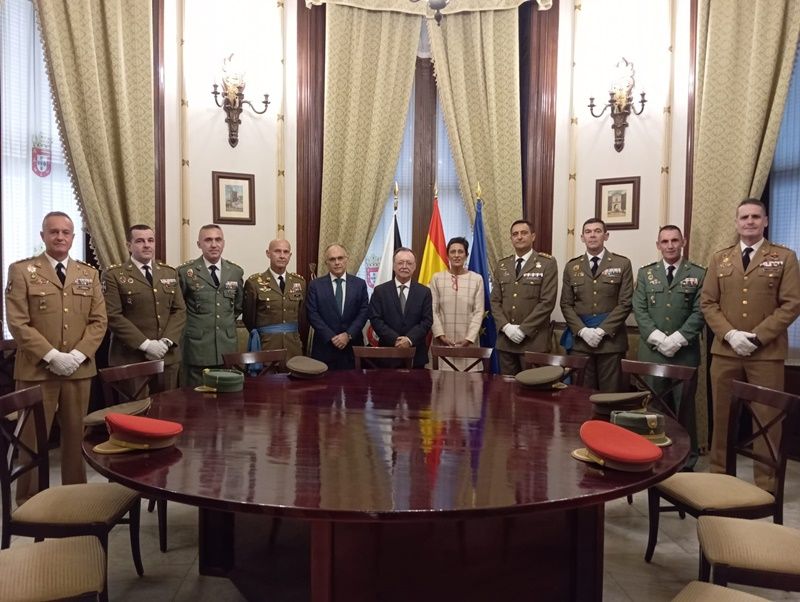 Vivas recibe a los coroneles entrantes y salientes de cuatro unidades militares