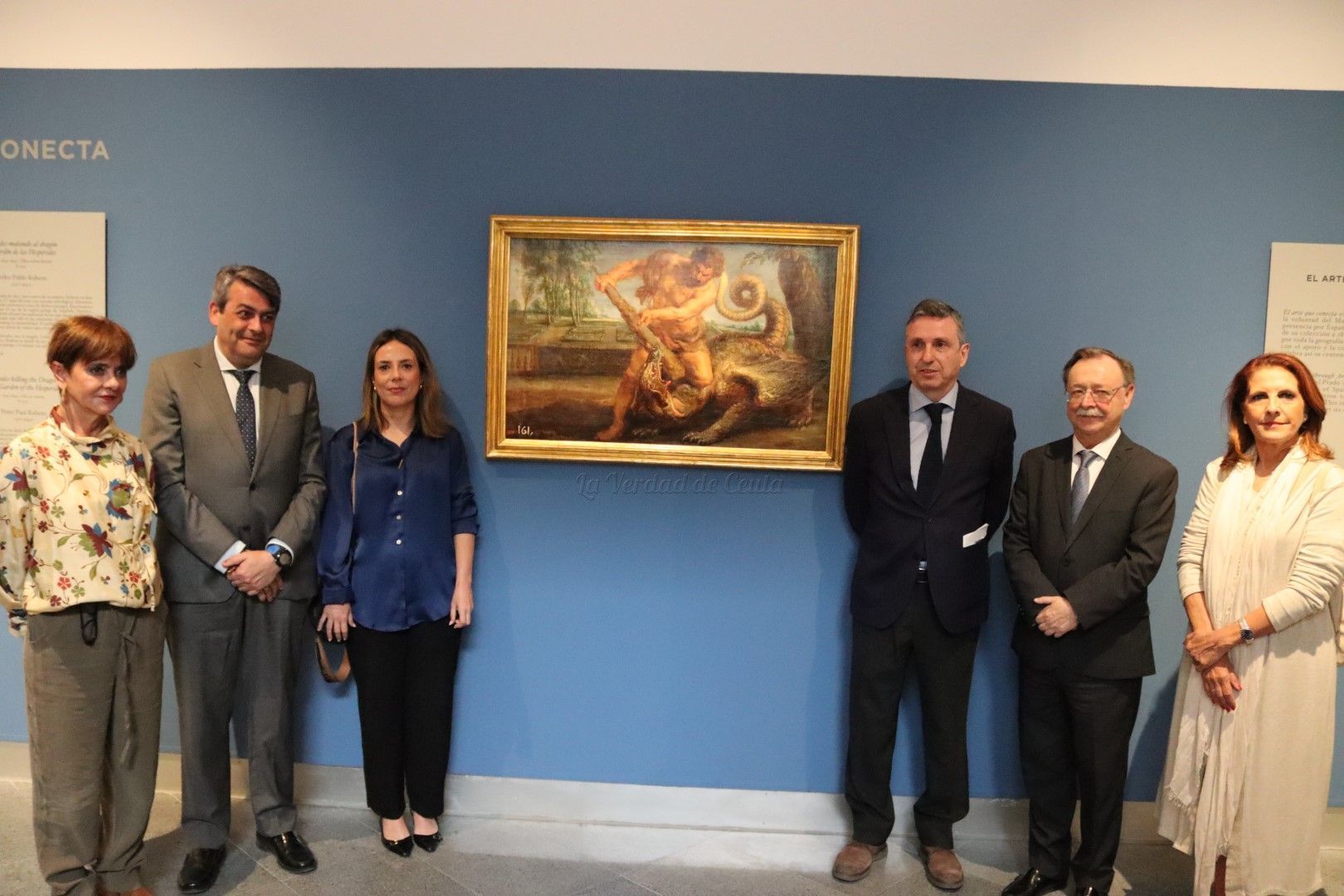 Ceuta acoge por primera vez un cuadro de Rubens en la iniciativa “El arte que conecta”
