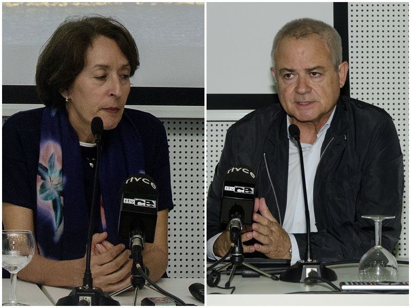 Los arquitectos Ángeles García e Ignacio García, miembros del IEC,Premio Nacional de Arquitectura 2023-2024