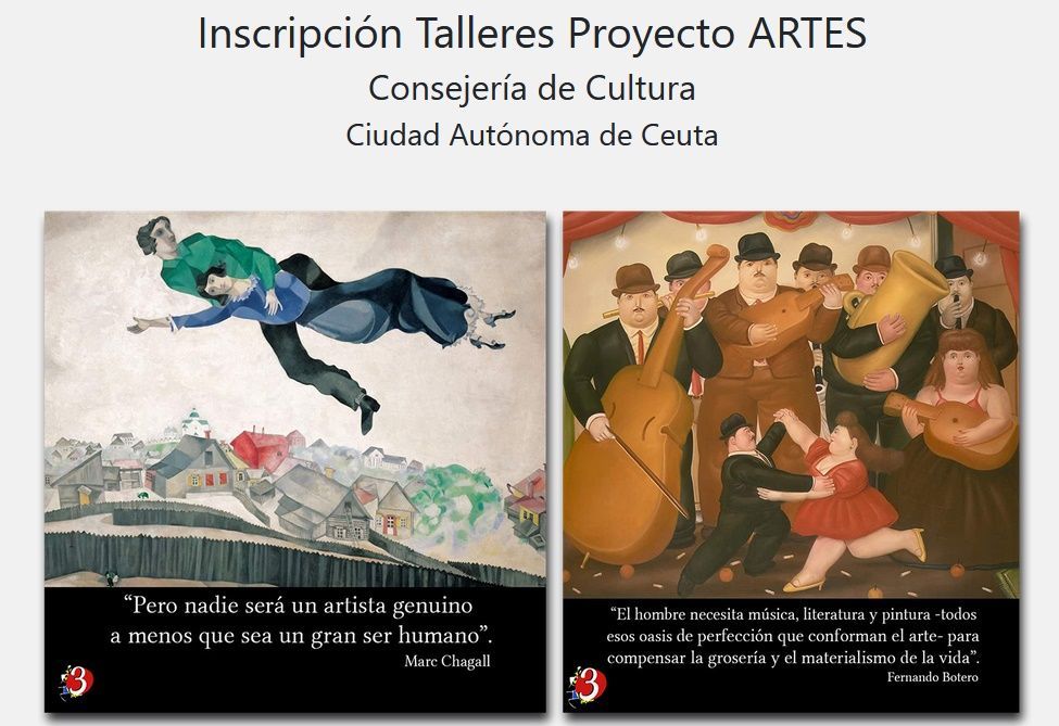 Abierto el plazo para el proyecto “Artes”