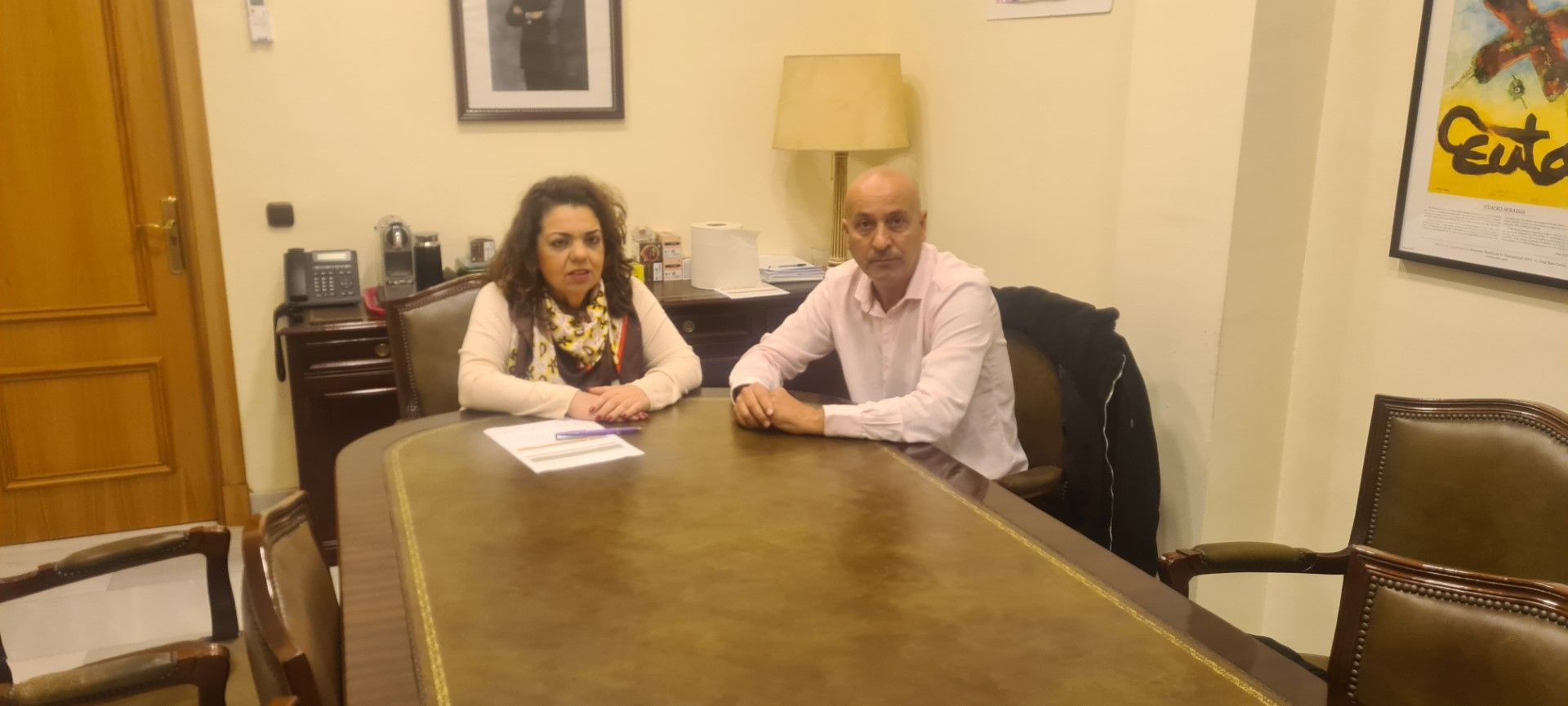 AUGC traslada a la delegada del Gobierno la “grave situación” de los guardias con la inmigración irregular