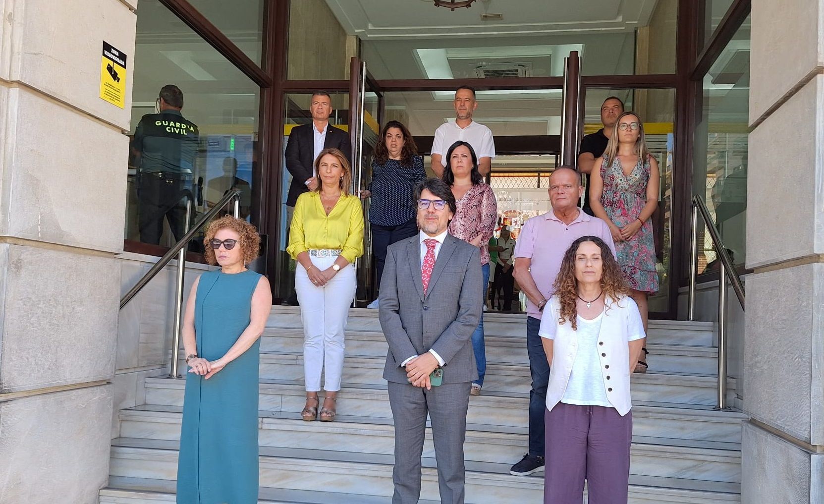 La Delegación del Gobierno guarda un minuto de silencio por una nueva víctima de violencia de género