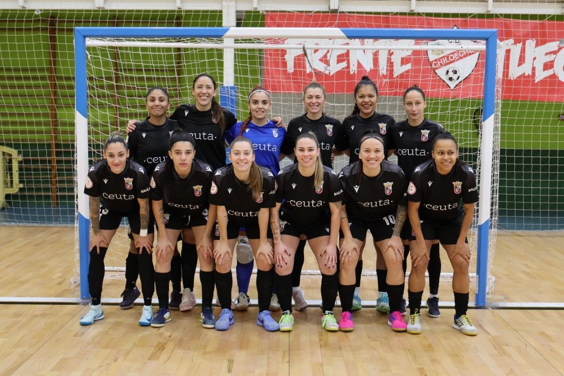 La AD Ceuta se deja sus primeros puntos de la temporada al no pasar del empate a cuatro en la pista del Chiloeches
