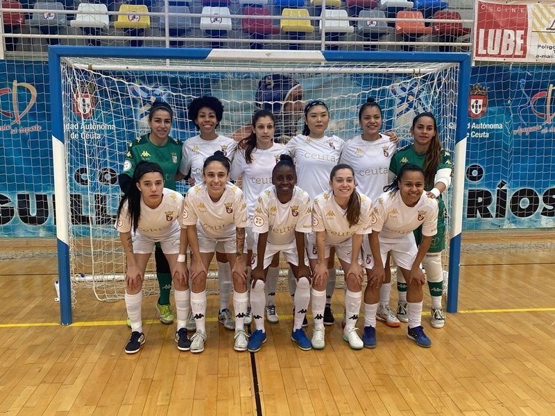 El AD Ceuta se lleva el derbi femenino de Segunda tras darle un repaso en intensidad al Camoens (4-0)