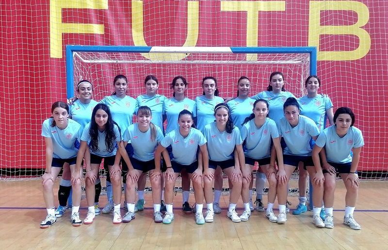 Las ceutíes Rocío y Nora ya están concentradas en Madrid con la selección española sub-17 de fútbol sala