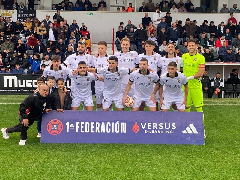 La AD Ceuta despide el año con una victoria de mérito ante el Real Madrid Castilla (2-1)