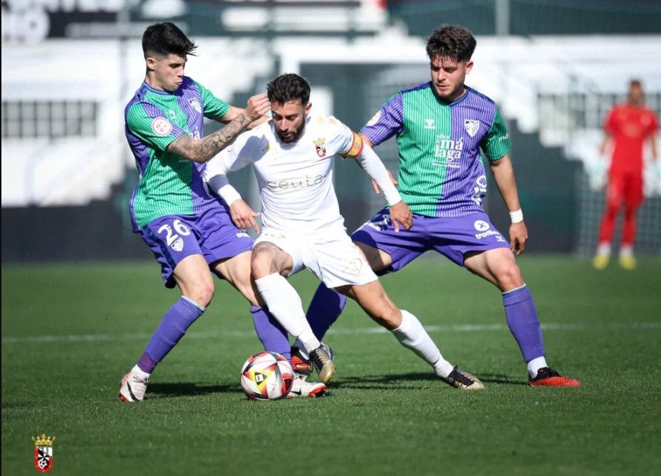 La AD Ceuta pondrá mañana a la venta entradas para el partido ante el Málaga CF