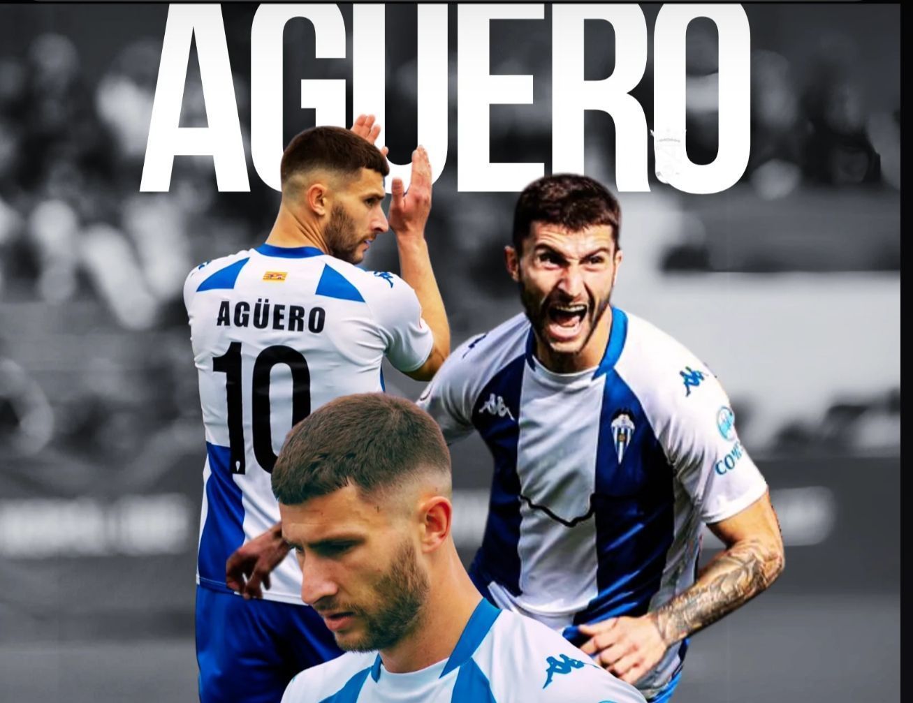 El delantero "Agüero", del Alcoyano, primer fichaje del AD Ceuta para la temporada 2024-2025
