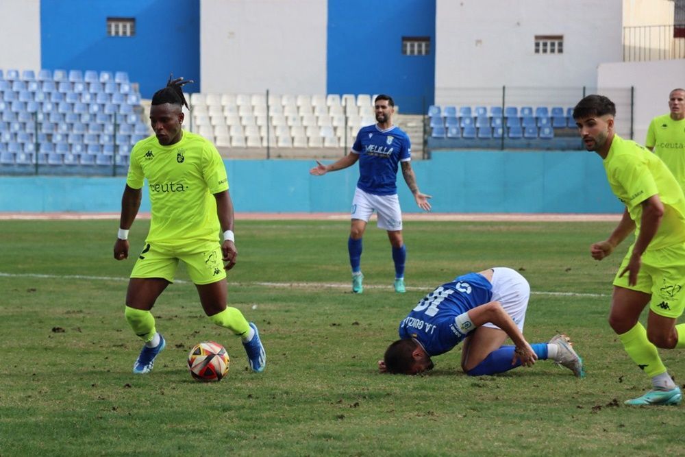 El Ceuta busca redimirse ante el Real Madrid Castilla tras el desliz en Melilla