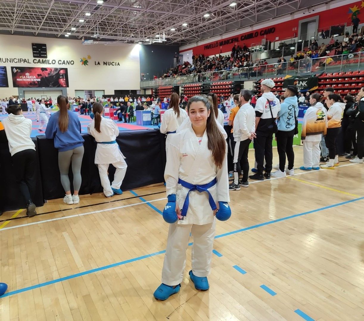 Candela Muñoz consigue la  4ª plaza en la Liga Nacional en La Nucía