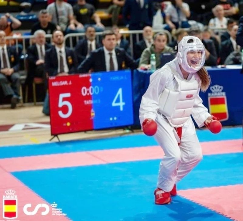 julia melgar federacion karate