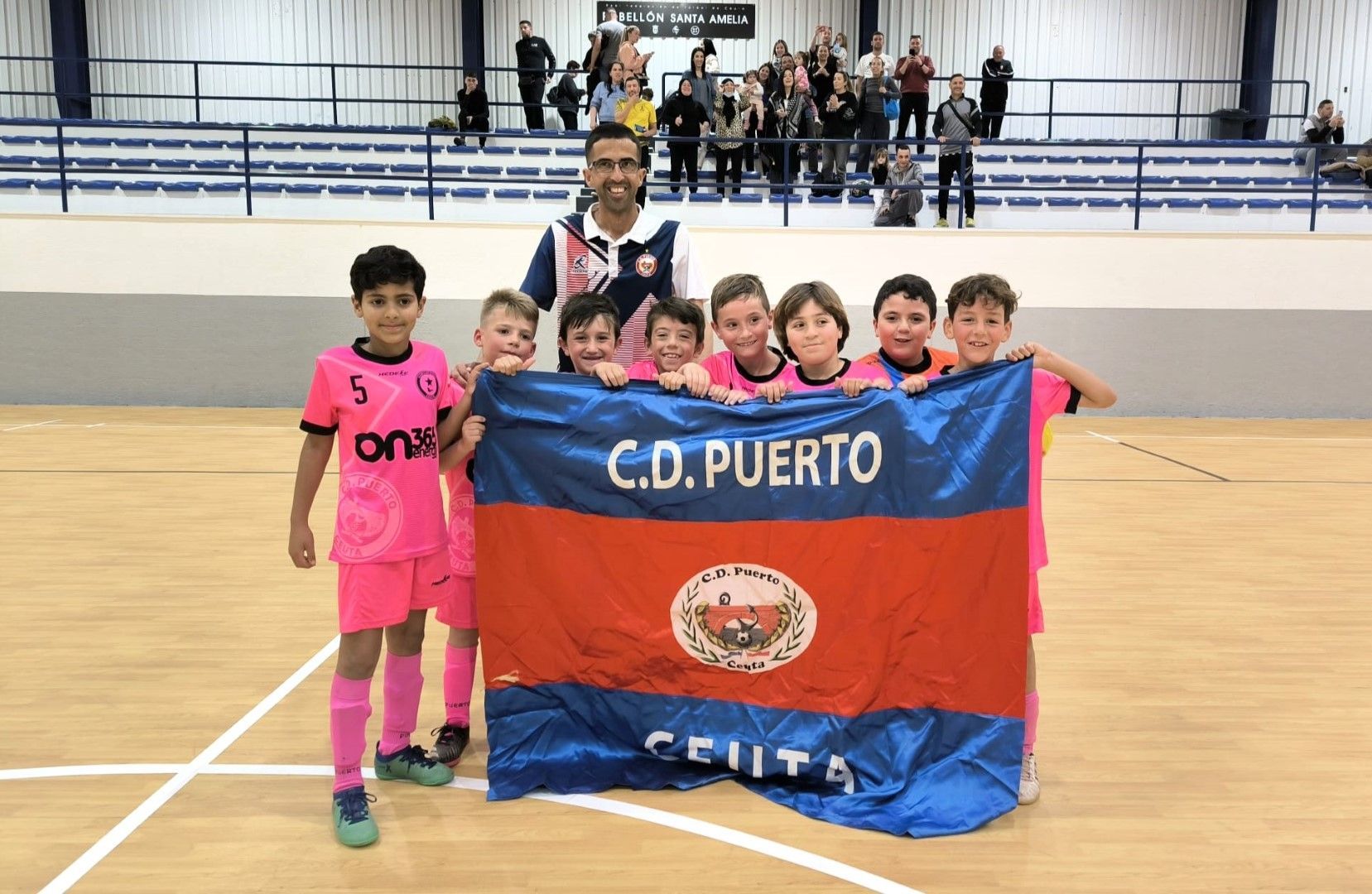 El Puerto Atlético se proclama campeón de la Liga Prebenjamín