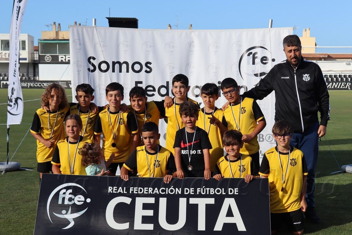 Medallas futbol base 24 22