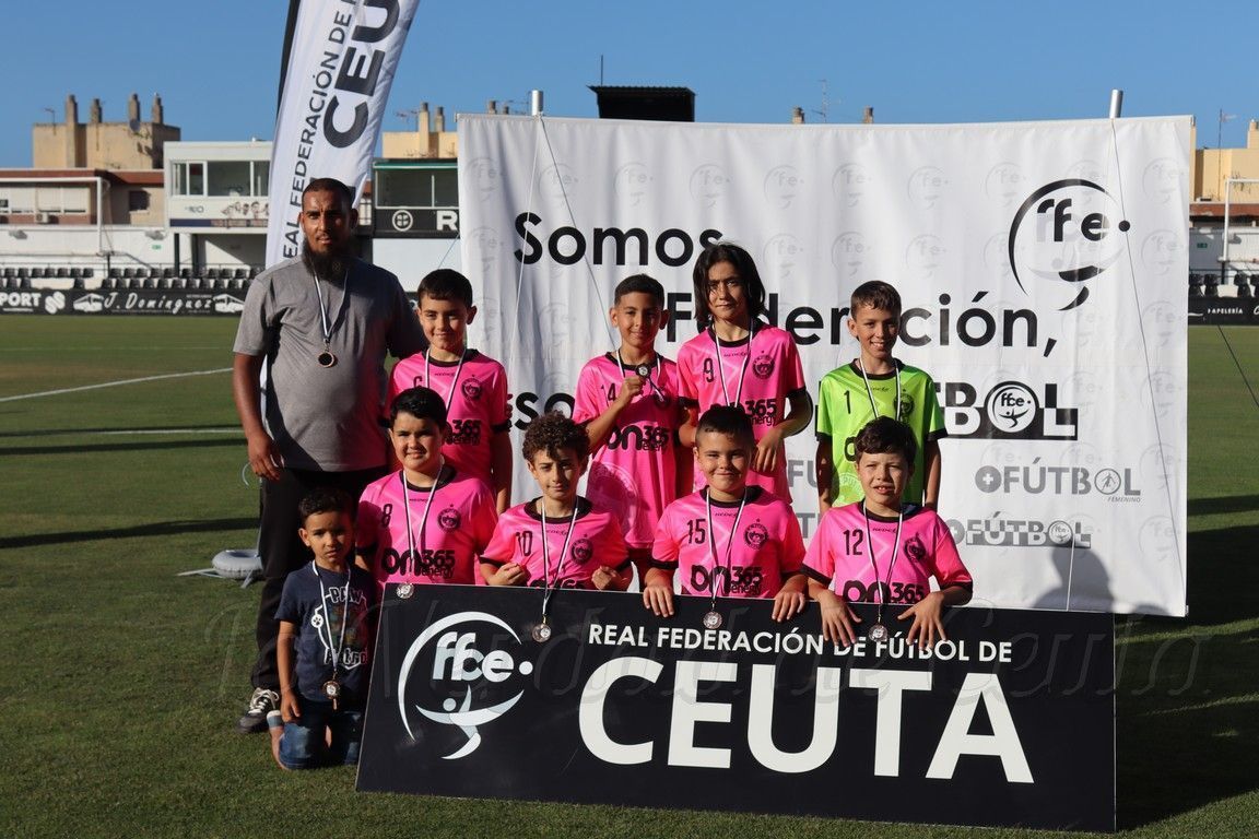 Medallas futbol base 24 25