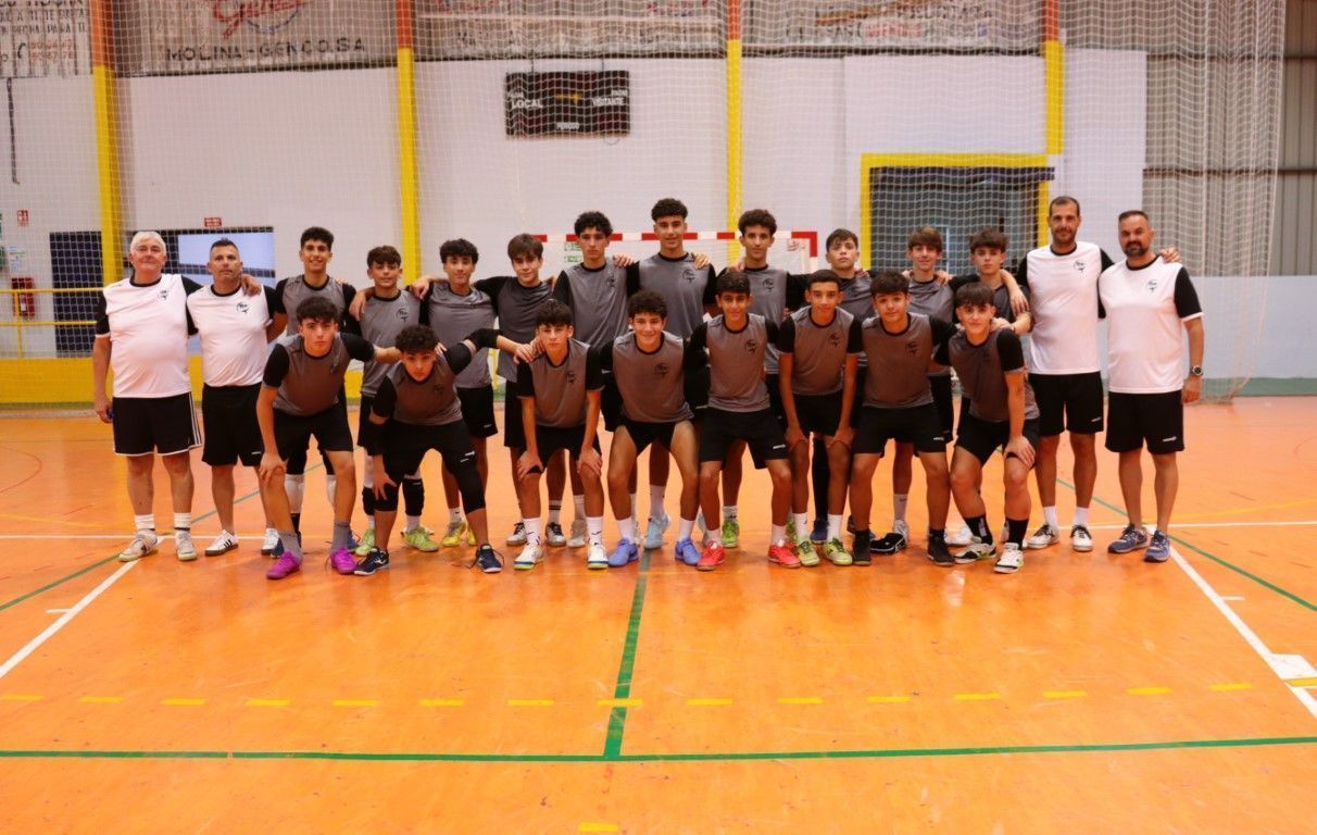 Sub16 entreno