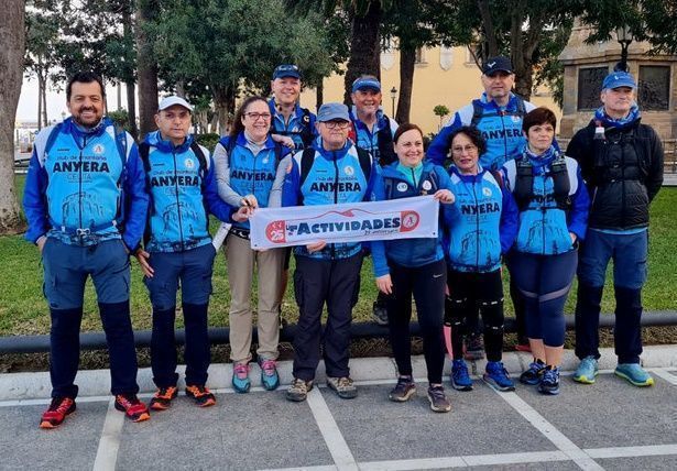 Pocos participantes en la primera prueba de la Liga de Actividades del 25 aniversario del club de Montaña Anyera