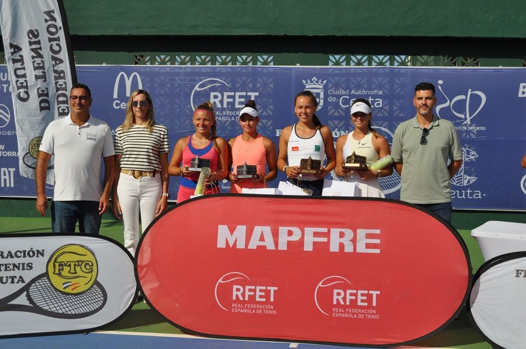 Las belgas Kaat Coppez y Amelie Van Impe ganan la final de dobles del “Internacional de Ceuta”