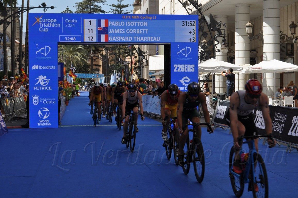 Ceuta se prepara para recibir la Copa de Europa de Triatlón 2025