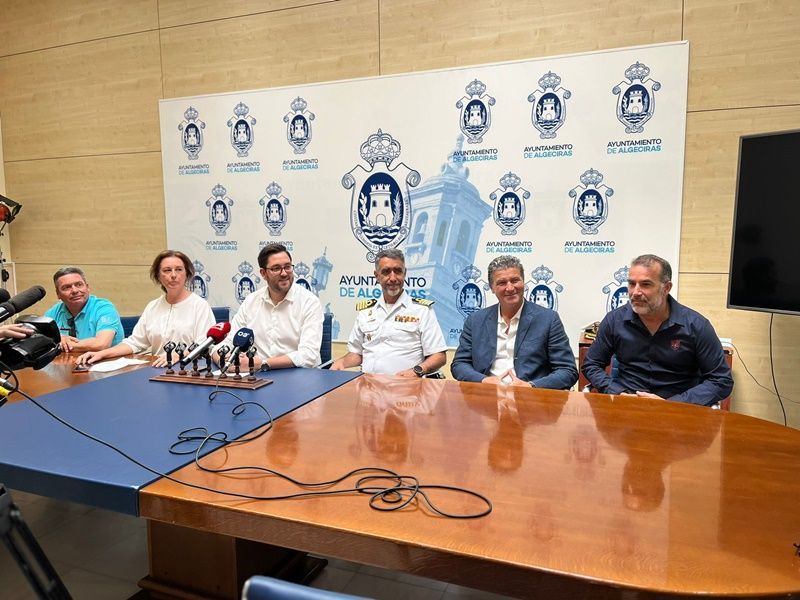La Regata Straitchallenge cumple con su primer acto oficial en Algeciras