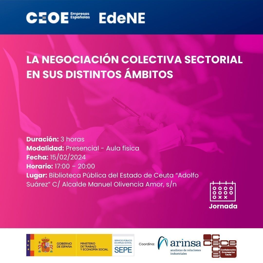 La CECE organiza unas jornadas formativas para empresas y profesionales