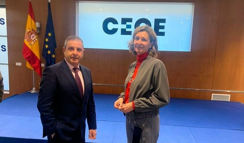 La Confederación de Empresarios de Ceuta y la de Melilla participan en un evento de la CEOE en Madrid