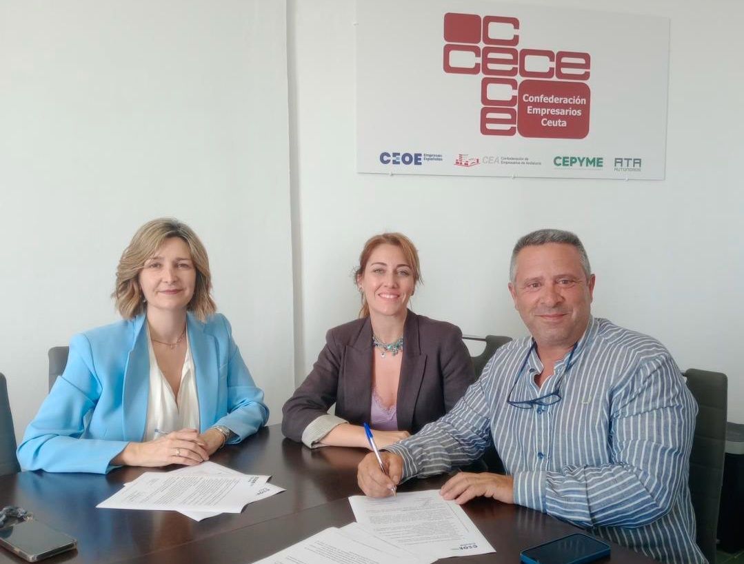 La CECE firma un convenio de colaboración con el Grupo Local de Pesca de Ceuta