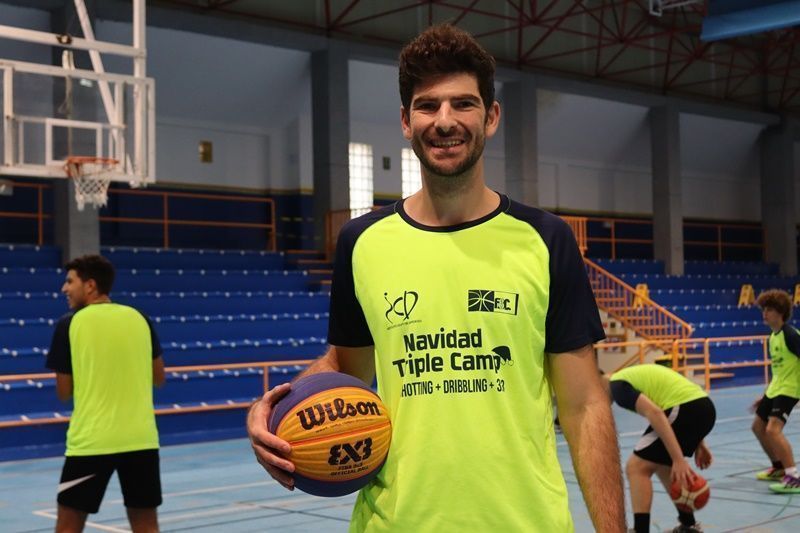 Carlos Martínez: tenía muchas ganas de volver a Ceuta porque en esta ciudad se apuesta por el baloncesto 3x3