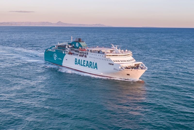 Baleària invierte más de 3 millones de euros en mejorar la ecoeficiencia y las acomodaciones del ‘Passió per Formentera’