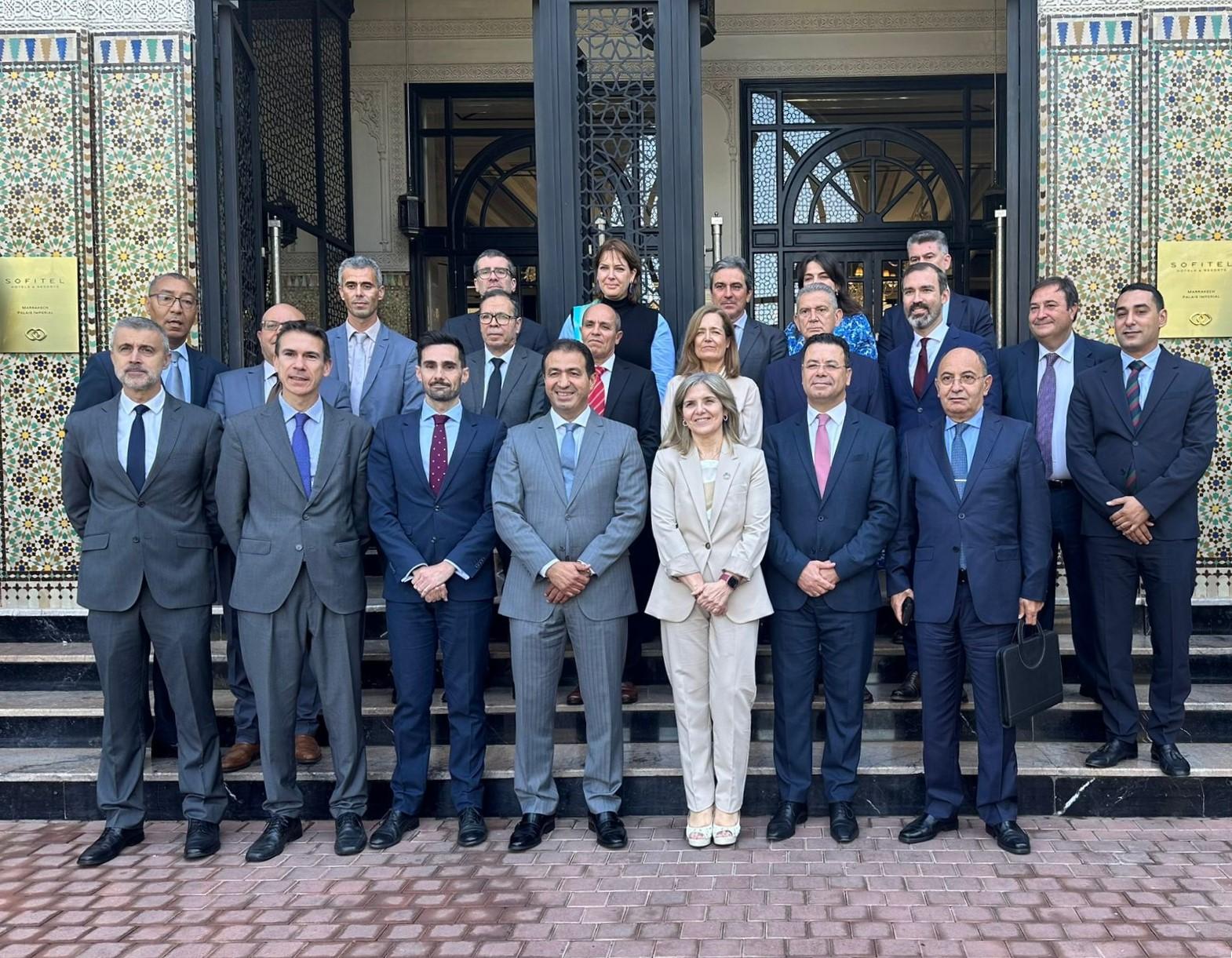 España y Marruecos abordan el futuro de las migraciones en una reunión en Marrakech. Imagen: Ministerio del Interior