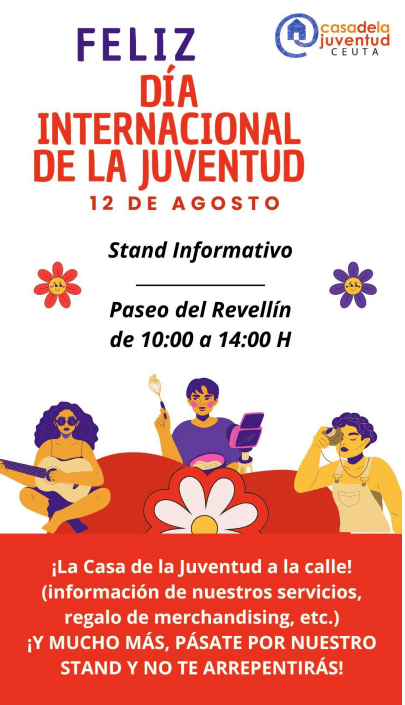 Información y actividades para conmemorar el Día Internacional de la Juventud 