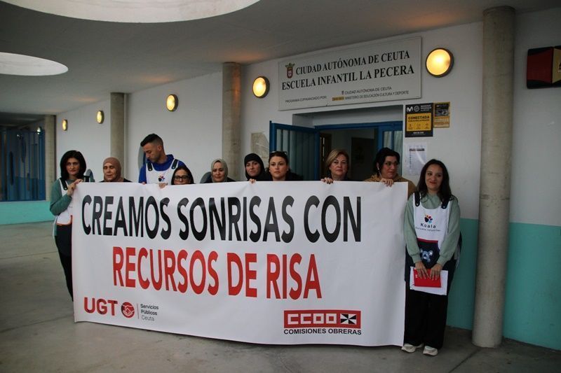 Protesta en la escuela infantil 'La Pecera': Empleadas reclaman más recursos y actualización salarial