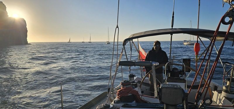 El patrón sevillano Sergio Llorca comienza la travesía de los 500 Años de la Primera Vuelta al Mundo a Vela