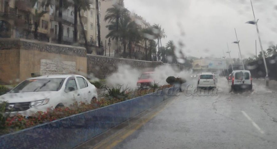 Ceuta, donde más llovió de España en el pasado mes de marzo
