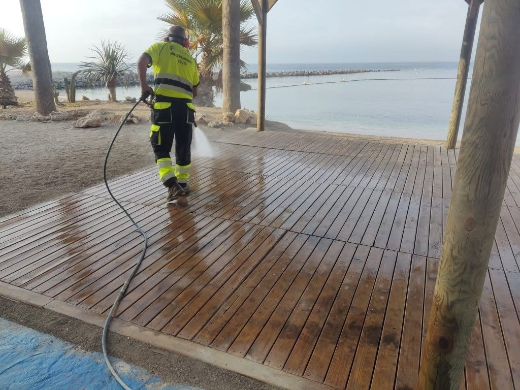 Playas limpieza mantenimiento 2