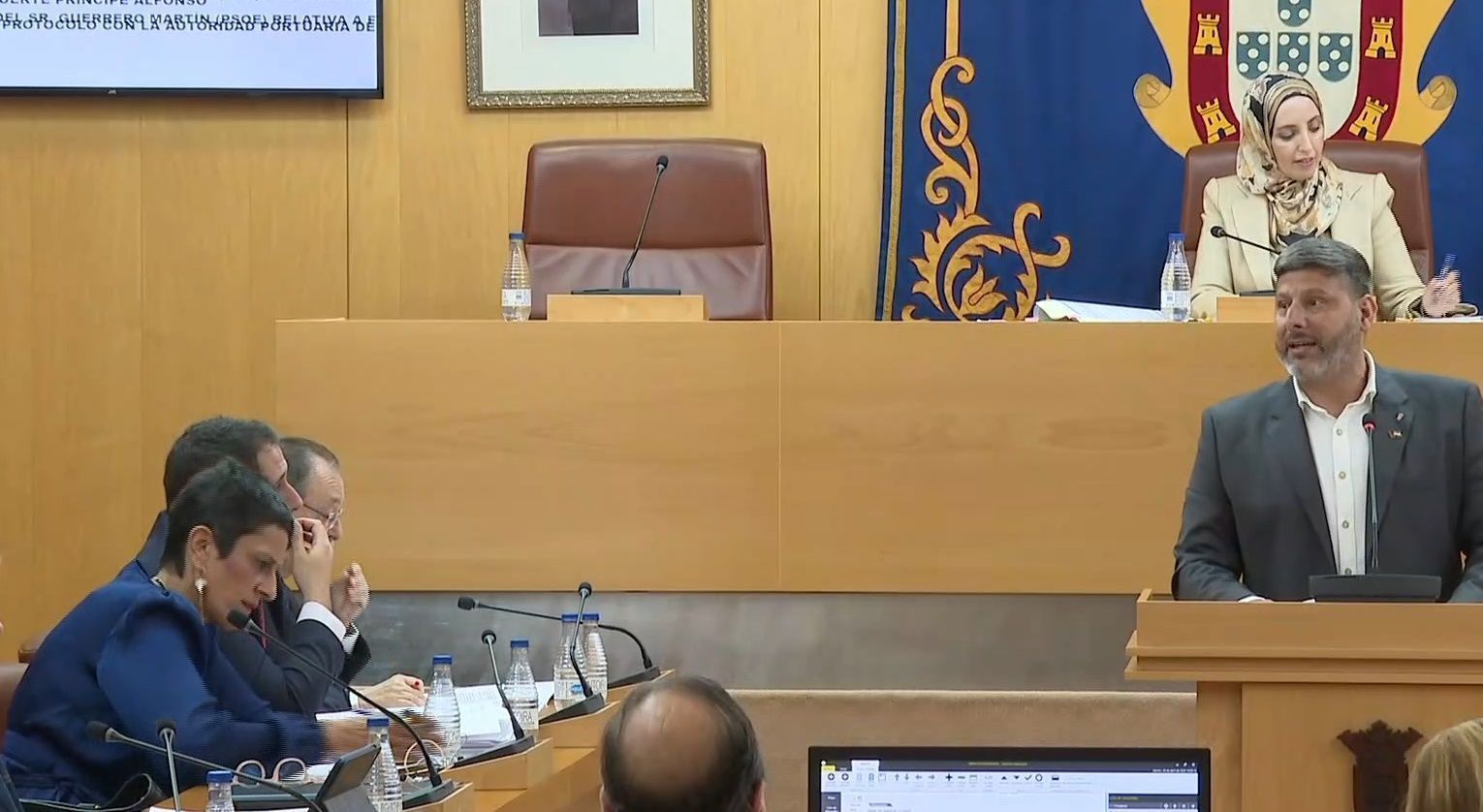 La Asamblea rechaza la propuesta de Ceuta Ya! de tratado de buena vecindad con Marruecos