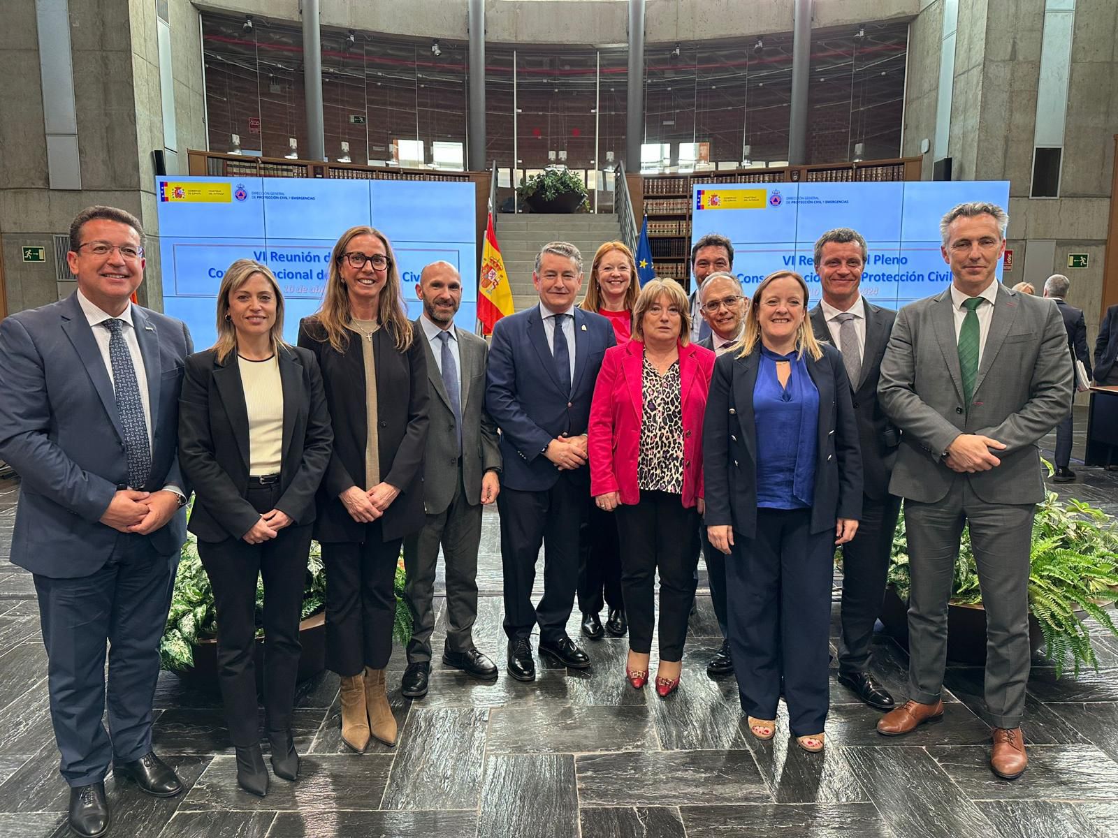 Gaitán participa en el pleno del Consejo Nacional de Protección Civil