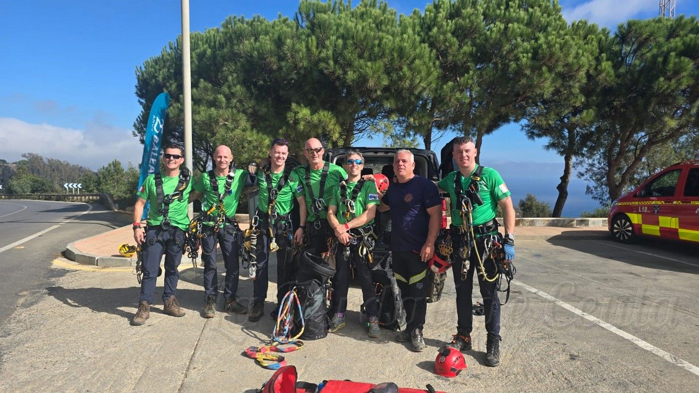 En la imagen, el equipo de bomberos de Dublín (Irlanda)