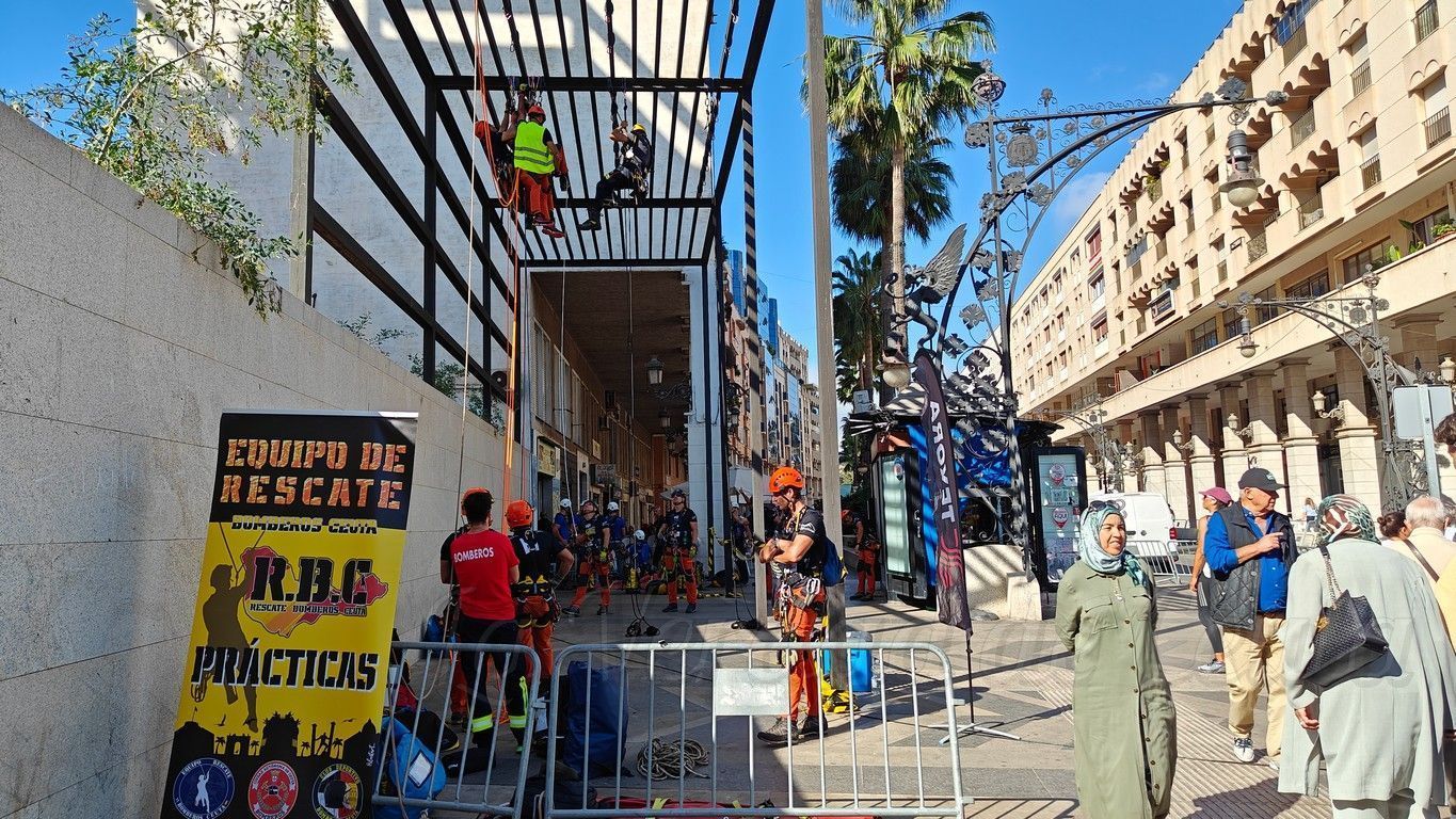 Bomberos rescate vertical 07