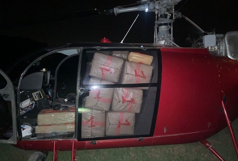 Nueve detenidos de una red que llevaba hachís de Marruecos a España en helicópteros