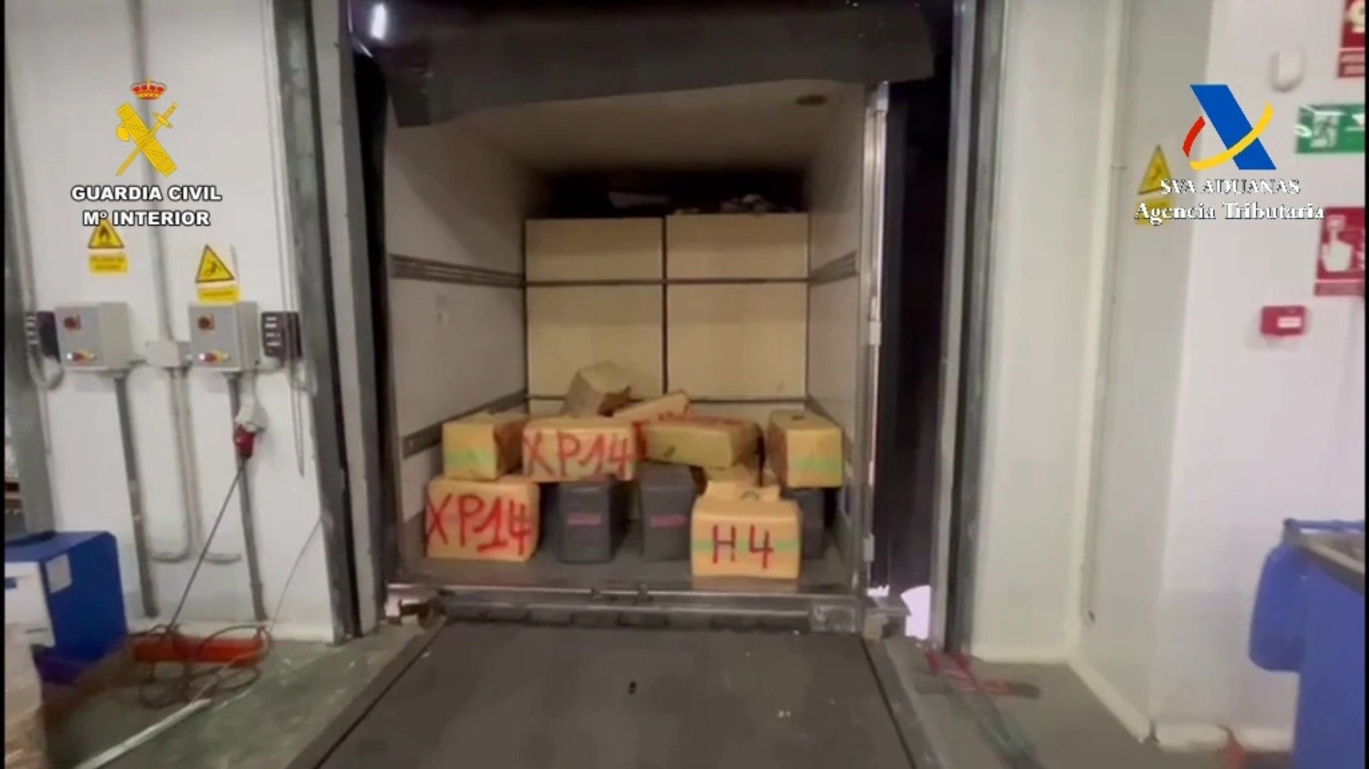 Intervenidas 25 toneladas de hachís en el puerto de Algeciras