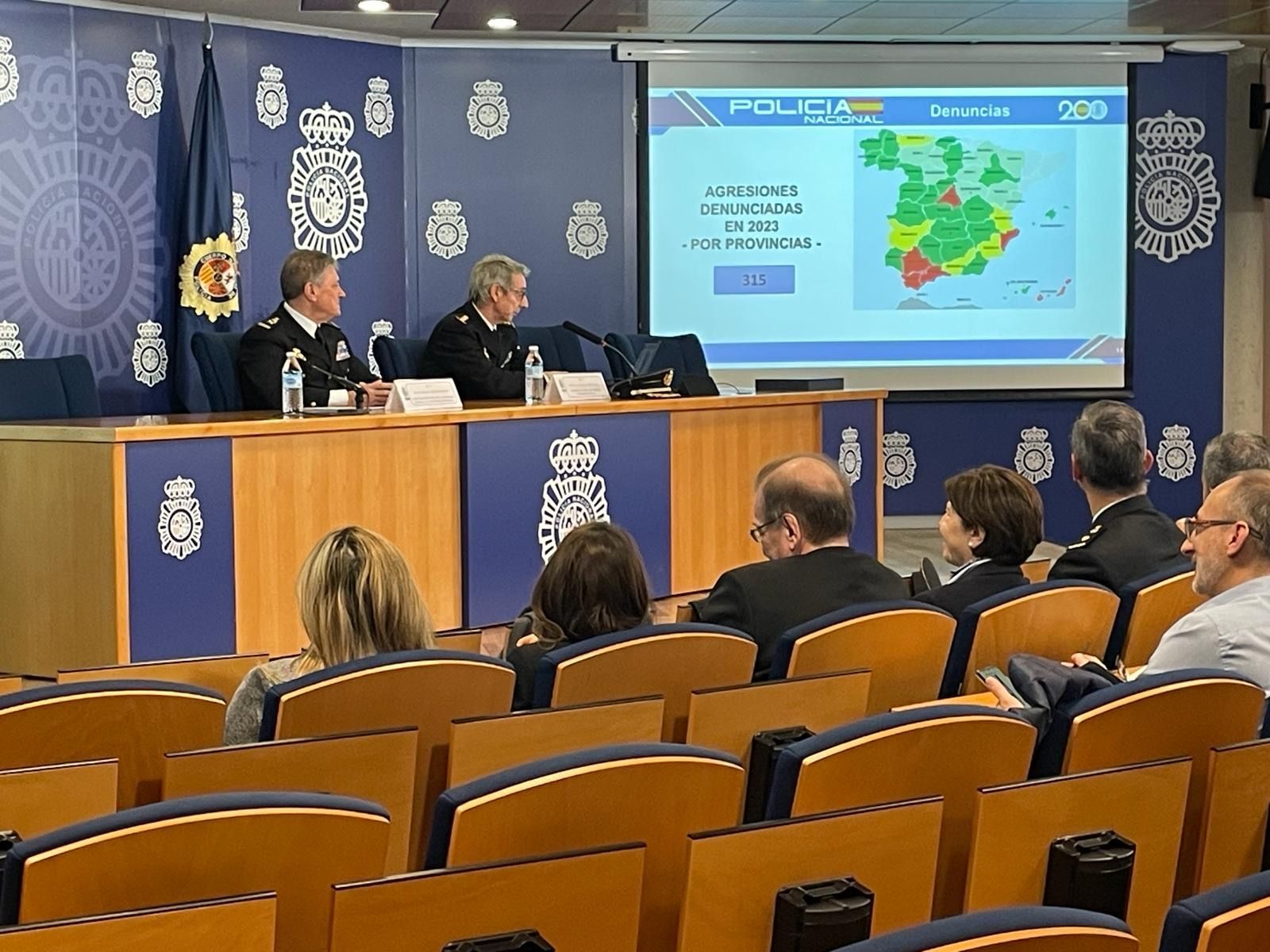 La Policía Nacional detuvo a 115 personas por agresiones a sanitarios durante 2023