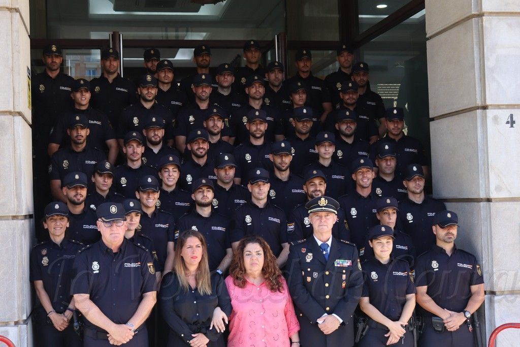40 Policías Nacionales comienzan sus prácticas en Ceuta