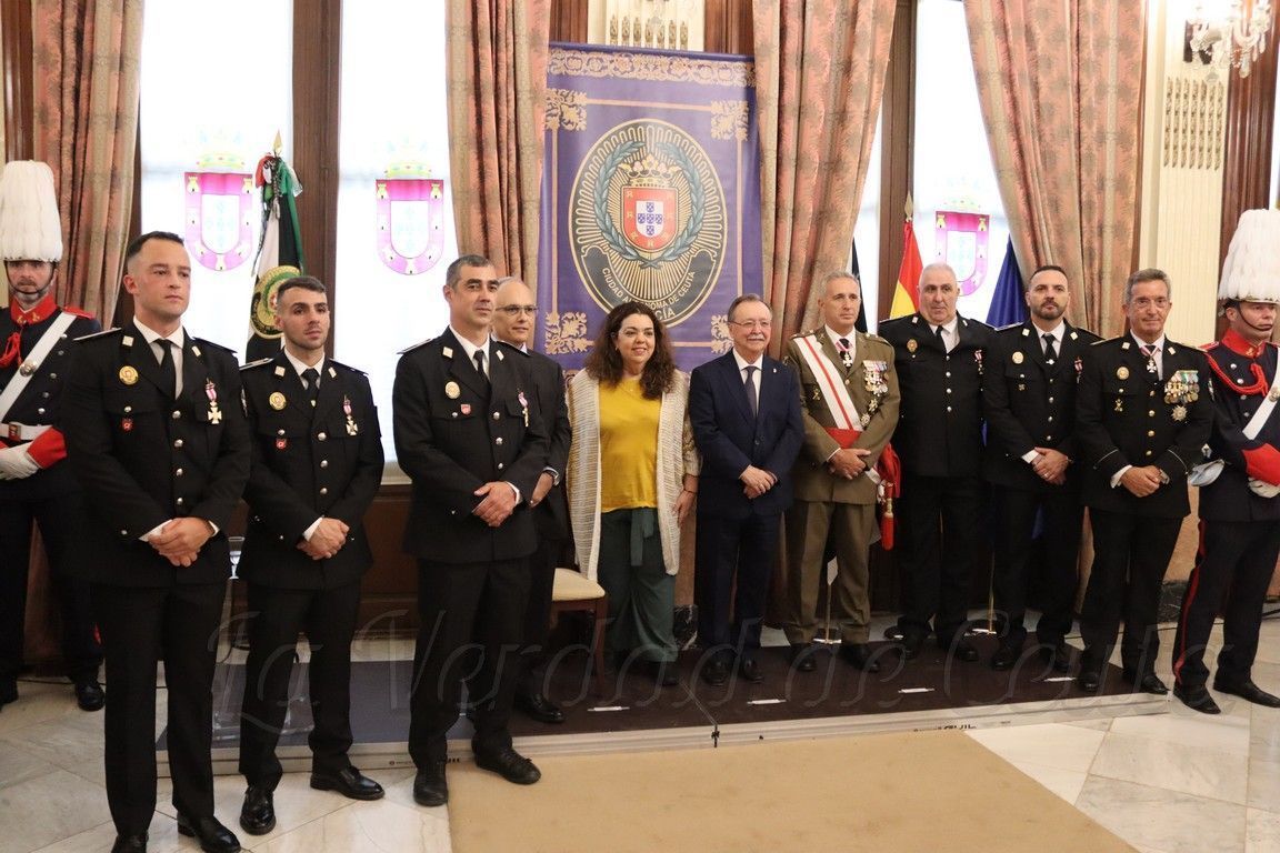 La Policía Local de Ceuta celebra su patrón, San Urbano, con distinciones y mejoras en el servicio