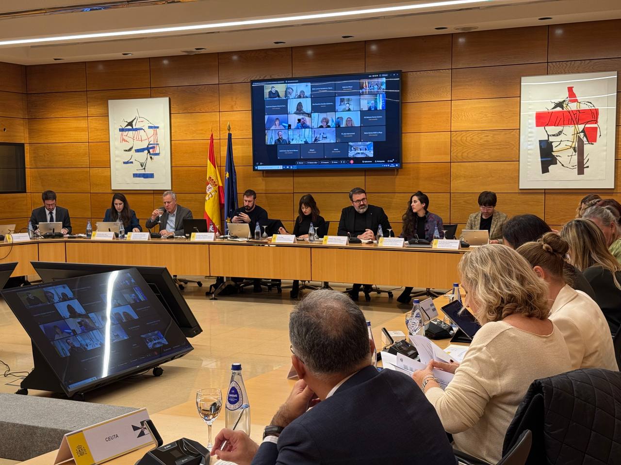 Gaitán interviene en el pleno de la Conferencia Sectorial de Infancia presidido por la ministra en Madrid
