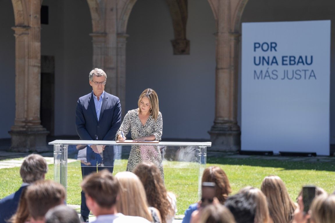 Pilar Orozco participa en la presentación del acuerdo de las comunidades del PP para una EBAU común